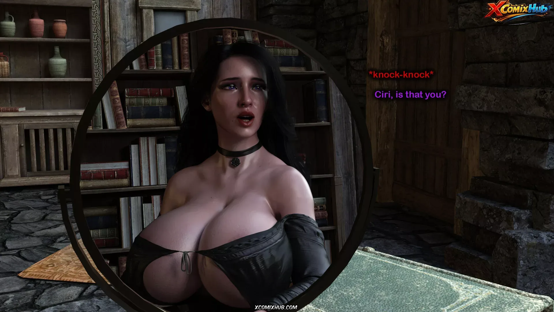Yennefer's Ritual Serge3dx 300 Comic Page 300